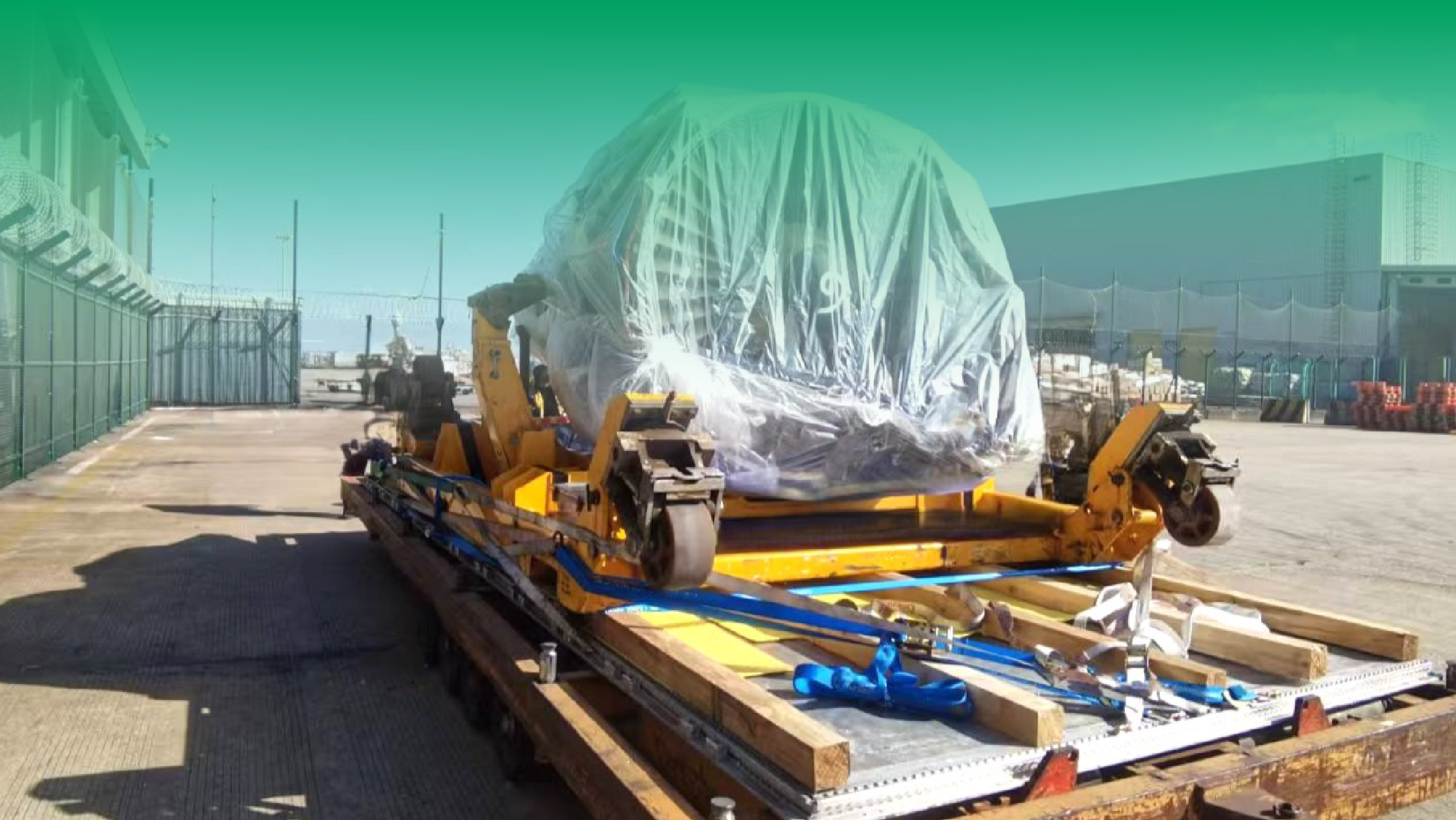 旺季 + 危險品雙重挑戰，查浦曼完成發動機中以空運項目